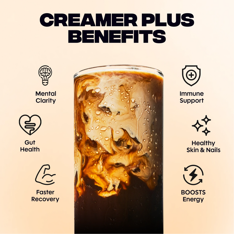 Vanilla Creamer+ (10 Servings) - Morning Balanced Finish